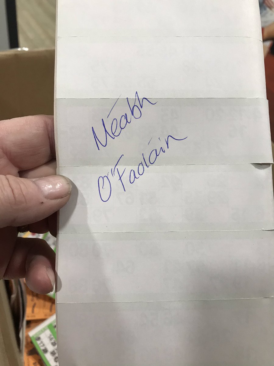 Due to popular demand we are hosting the drive in Bingo on Sunday 20th December at 7pm. 

£1400 in prizes given out tonight. Thanks to everyone who attended and to all the volunteers. 

Spread the word. Sunday 20th at 7pm. Gates open 6pm

Free game winner is miss Meabh O’Faolain