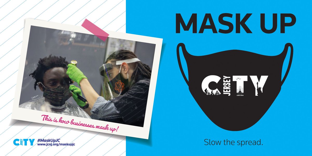 JerseyCity's tweet photo. JC closes in on giving out more than 1 mill masks/face coverings during the pandemic, a number capped by the ongoing home-mailed 600k branded โMaskUpJCโ masks on their way to your mailbox. Check your mail! Already received your mask? Tag us: #MaskUpJC
https://t.co/OHnuuVGCLy https://t.co/kTBxpQzGpq