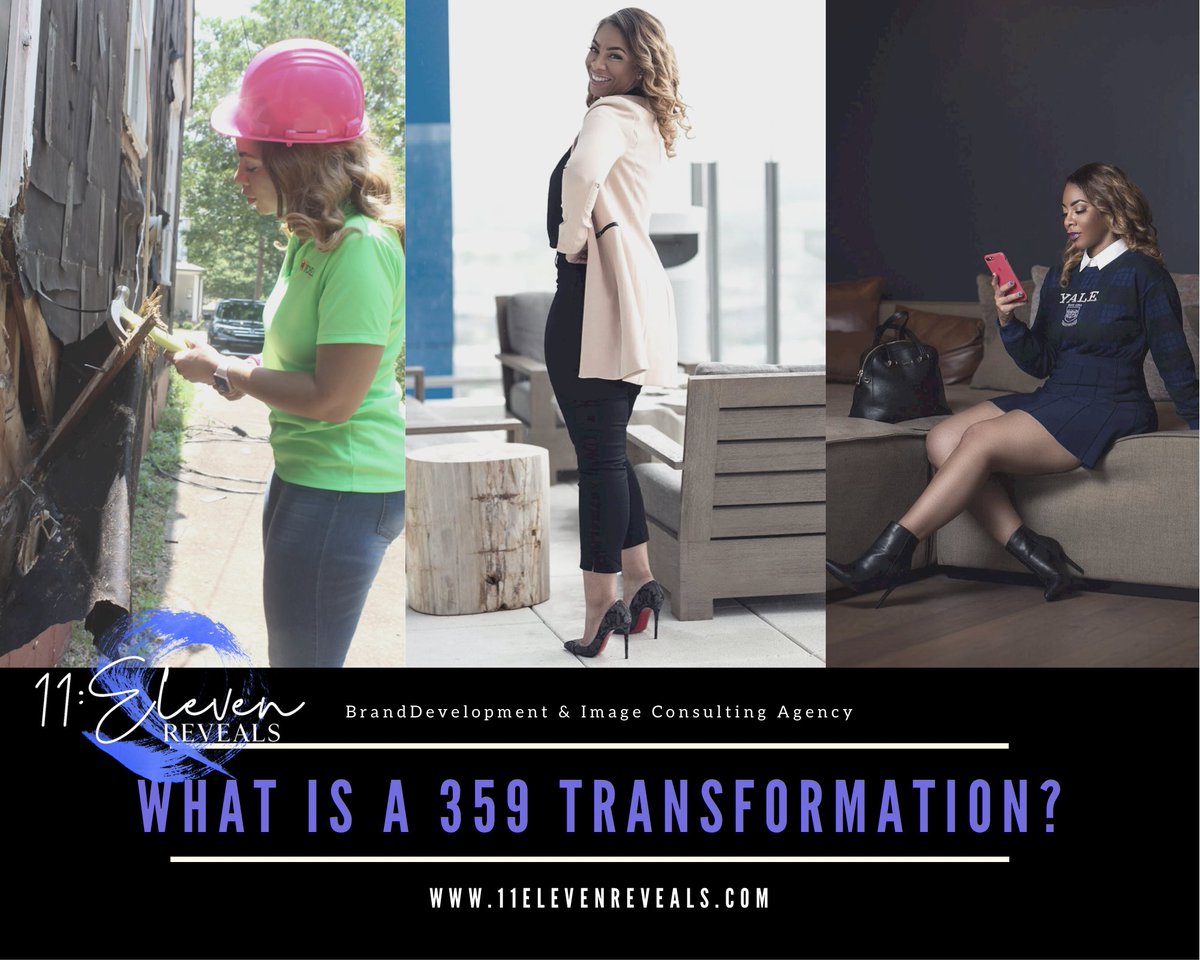 kenyettalgordon's tweet photo. It's the 359 transformation for me... I took this black CEO female builder from looking like her works 24/7, to looking like the sought after industry leader and rare gem within her industry. 

Brand Development focuses on: How you see yourself vs how others see you. 
#branding https://t.co/WvZxb7kXWk