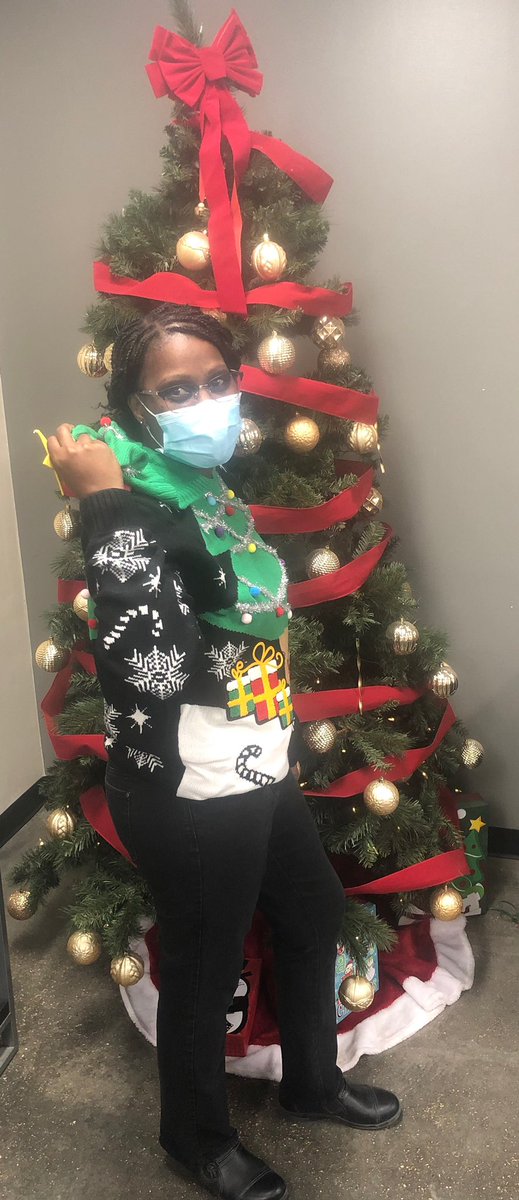 Another ugly Christmas sweater photo at the Home Depot!!  we are feeling the Christmas spirit! #HappiestSeason #fun #leadership #MondayVibes <a href="/dontamcam/">Tammy Campbell</a> <a href="/bliczwek/">Brian Liczwek</a>