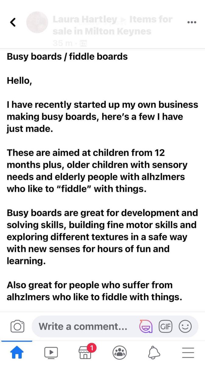 MWML_FB's tweet photo. @MiltonKeynesTS this is #urgent please stop this woman from stating the following. She is making busy boards for children and NOT #cetesting them. She is a fool and liability and will cause the death of a child. https://t.co/44Gycw0wV4
