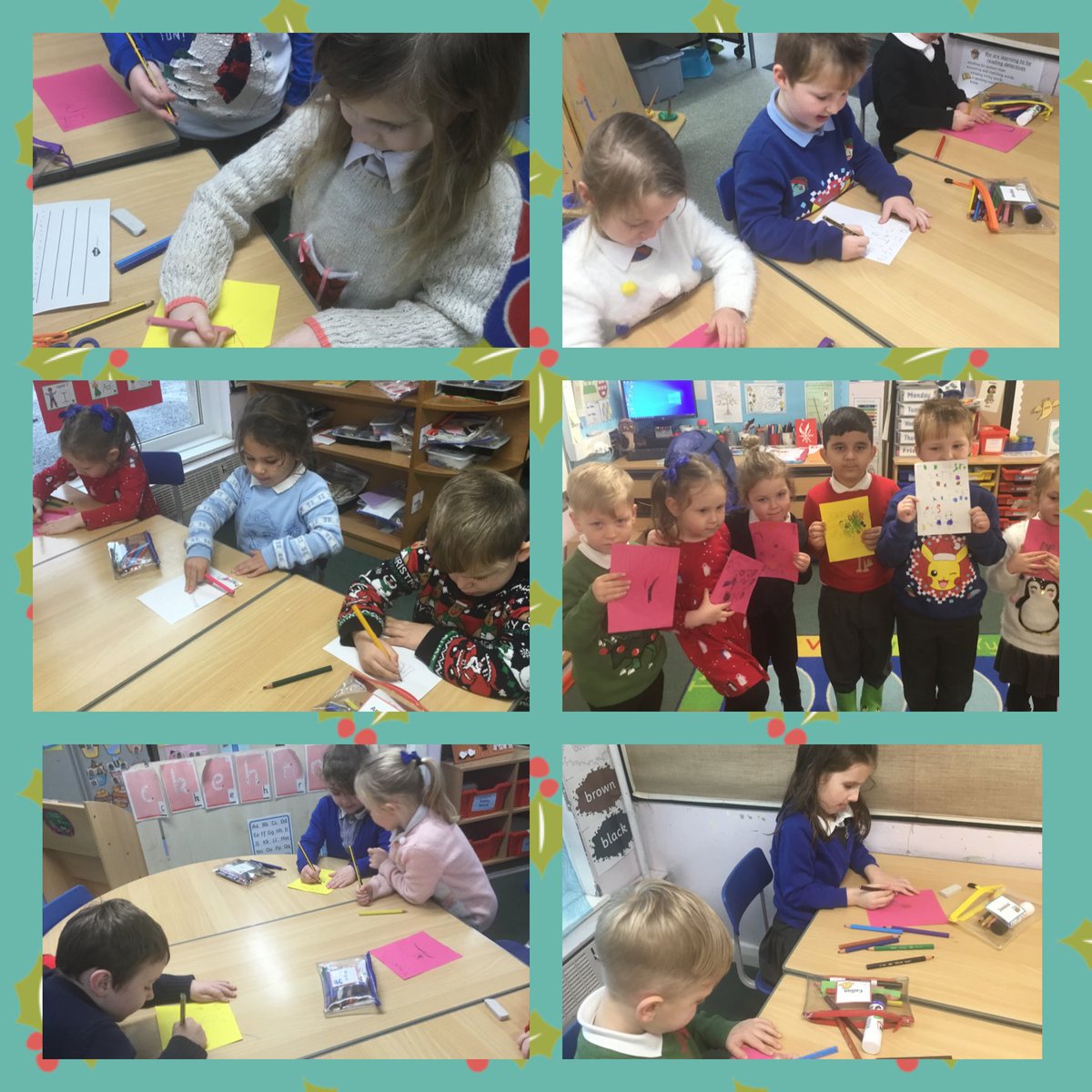 NorthmuirtonPS's tweet photo. Our Christmas Kindness Countdown continues. All over the school, secret elves writing special notes, sharing positive messages and affirmations. Lots of special elves π§ in P1.π€© #special #kindness #spreadingthemagic π https://t.co/6QSRDRZC15