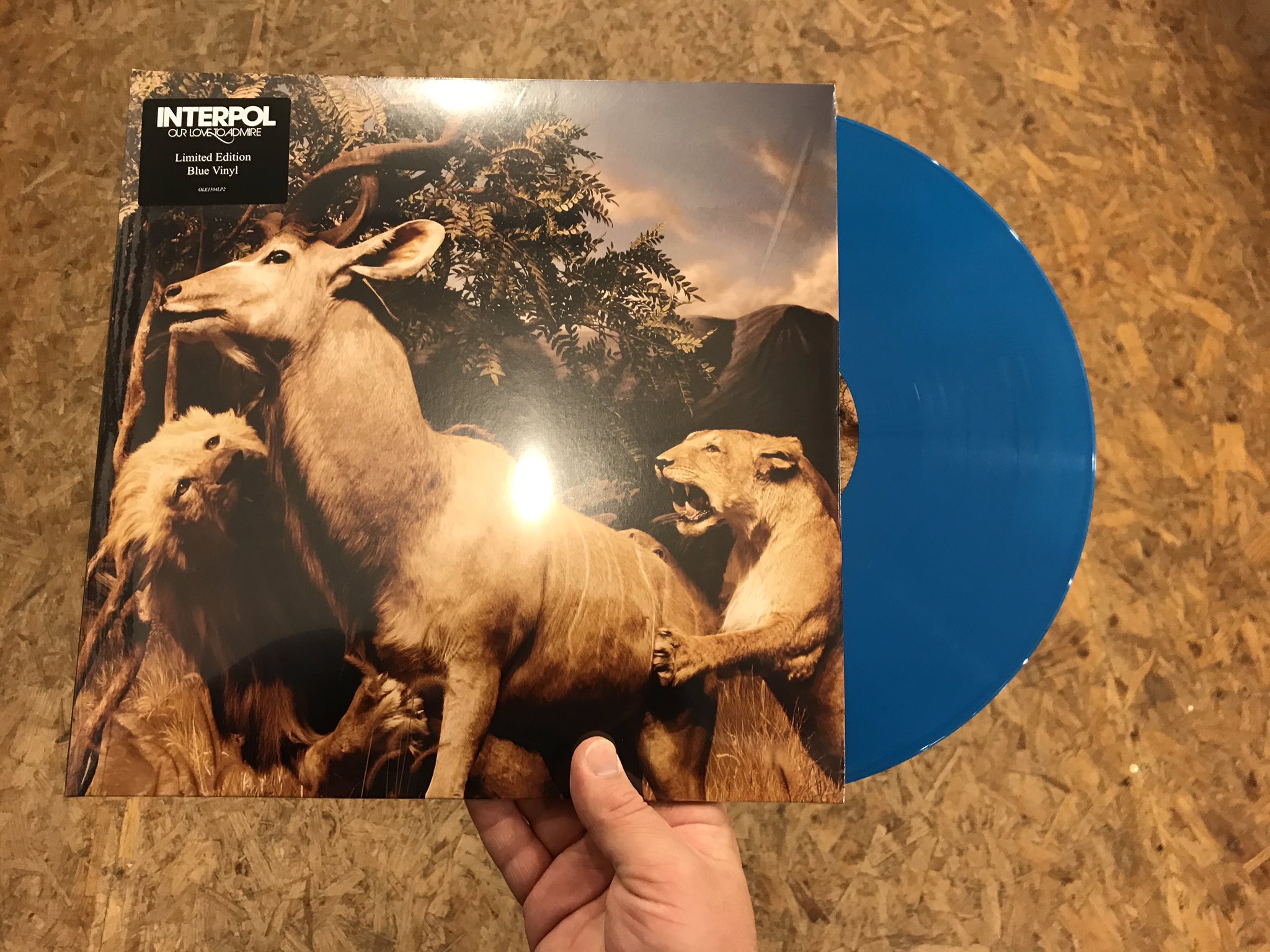 Interpol – Our Love To Admire, 2xLP Limited Edition Blue Coloured Vinyl LP Interpol – Our Love To Admire, 2xLP Limited Edition Blue Coloured Vinyl LP