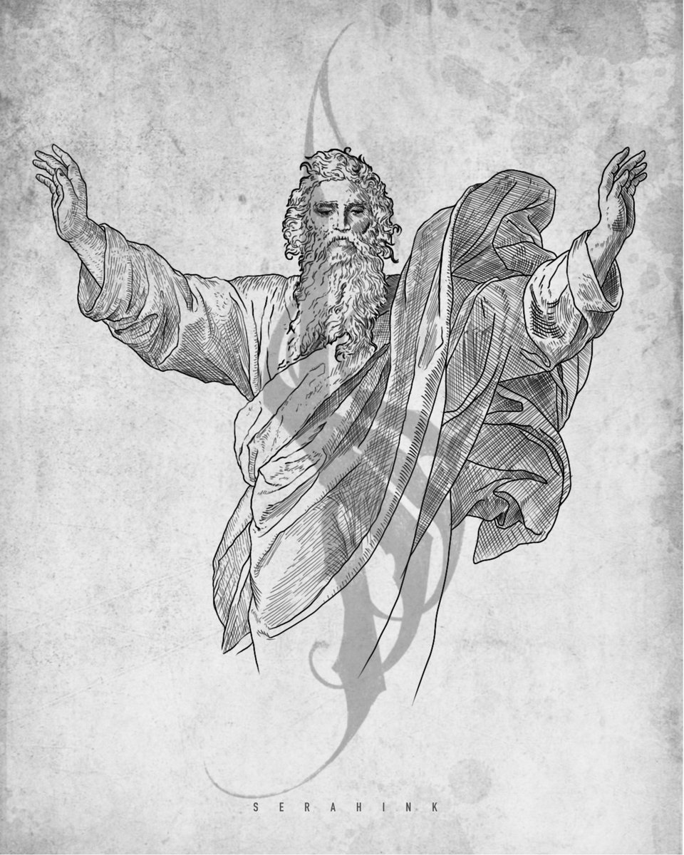 SerahInk's tweet photo. "The Creator" Old Sketch.

Visit https://t.co/FpT6IH7A52 to see more content and send a DM to buy custom illustrations. https://t.co/BmWp6iExBD