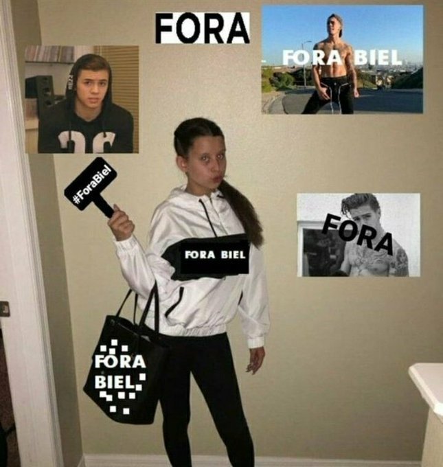 Andria30187961's tweet photo. Vem cantar seus hits aqui fora kkkkkkkkk #ficajojo #ficalide #ForaBiel https://t.co/iNW5rGS6xv