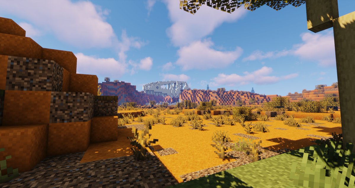 IndieSquish's tweet photo. We've created a new exploration world on our Minecraft server! This time, we've used a biome pack to add some flavor to your journeys! If you're not playing with us, check us out! https://t.co/fOsvfEvTIO https://t.co/Db5ZPBzlsM