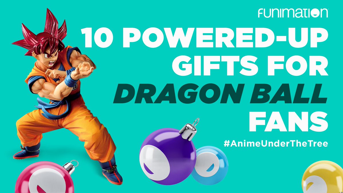 Funimation's tweet photo. Be someone’s personal Shenron with these epic gifts!
#AnimeUnderTheTree

🎁 https://t.co/7vVFE39lrc https://t.co/ov4AniqLYI