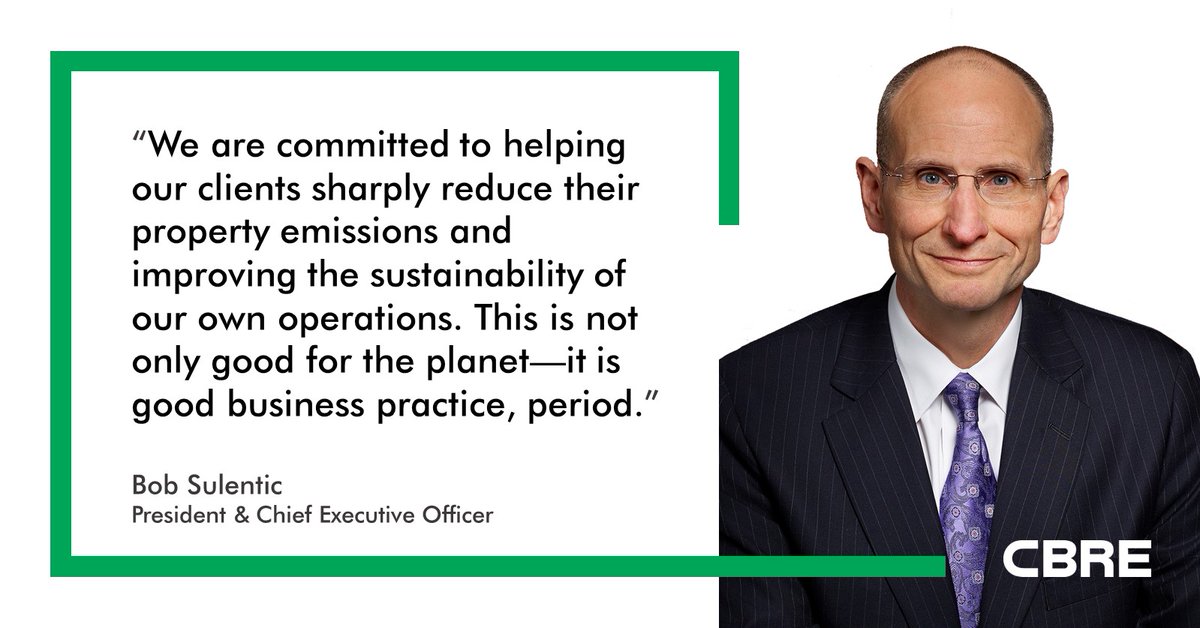 CBRE Announces Industry-Leading Science-Based Greenhouse Gas Emission Target: cbre.co/3mkB7xh <a href="/sciencetargets/">Science Based Targets initiative</a>