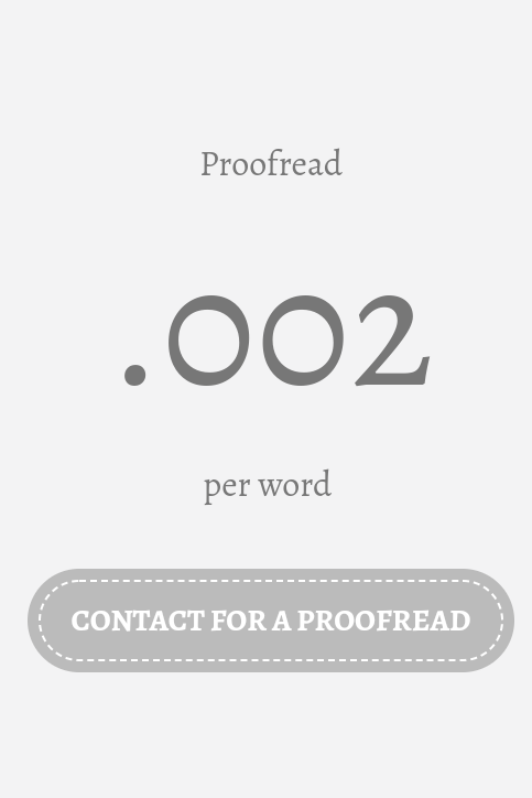 Looking for an editor for your manuscript? I currently have a slot open for a #copyedit or #proofread for the second half of December into January! 

#freelancer #editor