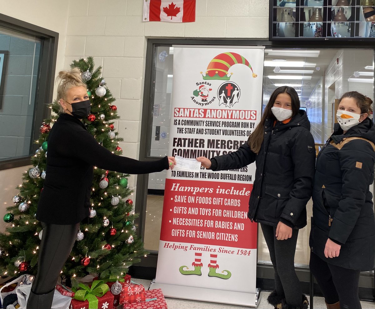 Thank you to 4H and Clearwater Horse Club for bringing in oodles of toys and $700 today. #weloveymm #rmwb