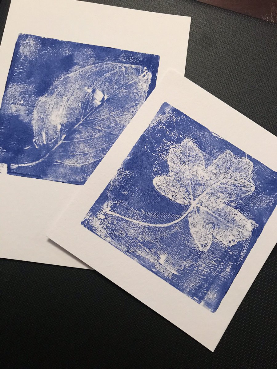 PW_Creations's tweet photo. Fake #cynotype backgrounds for #handmadecards #gelliprints #unique https://t.co/VoWcmNbpwi