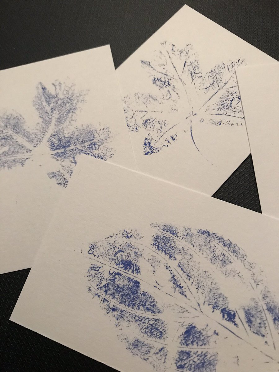 Fake #cynotype backgrounds for #handmadecards #gelliprints #unique