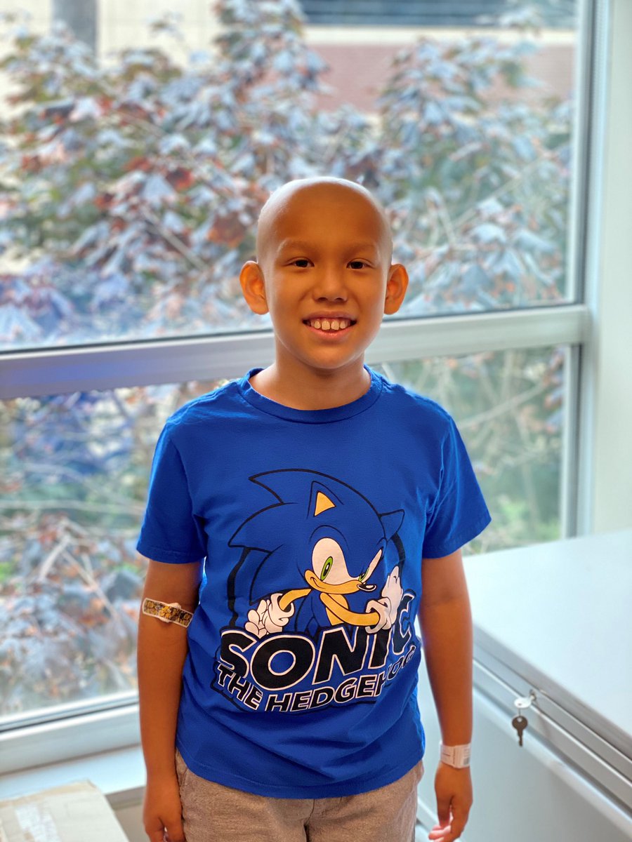 TackleKidsCancr's tweet photo. Meet MVP Liam. Liam has triumphed over cancer twice thanks to the innovative and collaborative team at @hackensackumc and the #ChildrensCancerInstitute. Read more about Liam’s story at https://t.co/4mjUPeQIvY #cancersurvivor #researchmatters #pediatriccancer #robticsurgery https://t.co/eNXz3HM9Ah