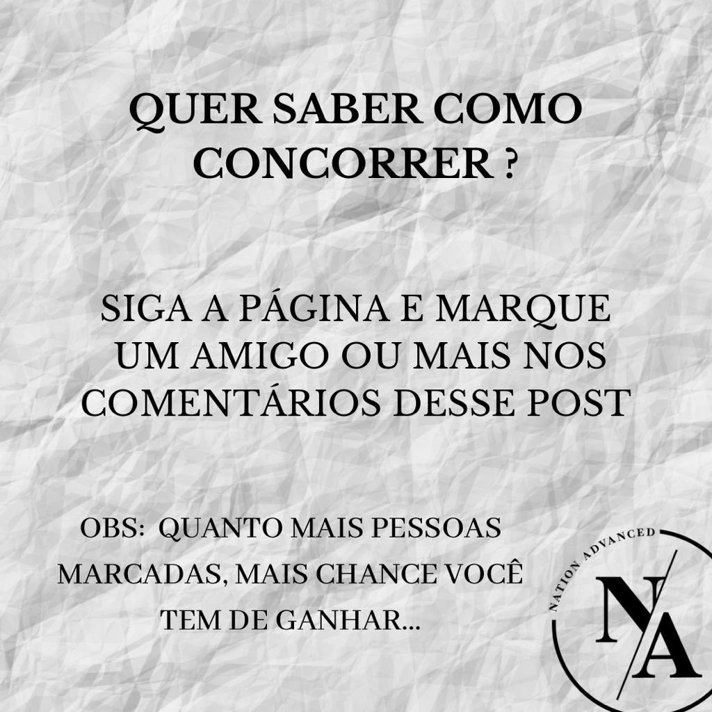 UseNation's tweet photo. Tá rolando um sorteio rapaziada, da uma passadinha lá no Instagram oficial da página e não perca essa oportunidade ✅🖤 https://t.co/OMb2osx7RG https://t.co/oW4We6lSvp