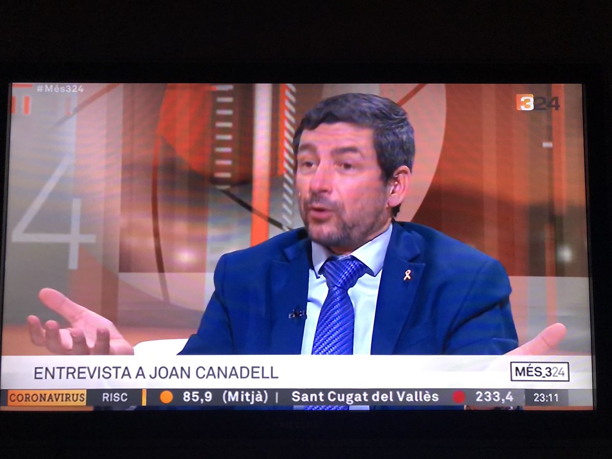“Ens haurem d’acostumar a explicar dues comptabilitats: la que tenim, gestionant la misèria dins d’ Espanya, i la que tindríem si fóssim un estat propi. Això és confrontació intel•ligent” <a href="/jcanadellb/">Joan Canadell</a> <a href="/Mes_324/">Més 324 - TV3</a> <a href="/JuntsXCat/">Junts per Catalunya🎗</a>