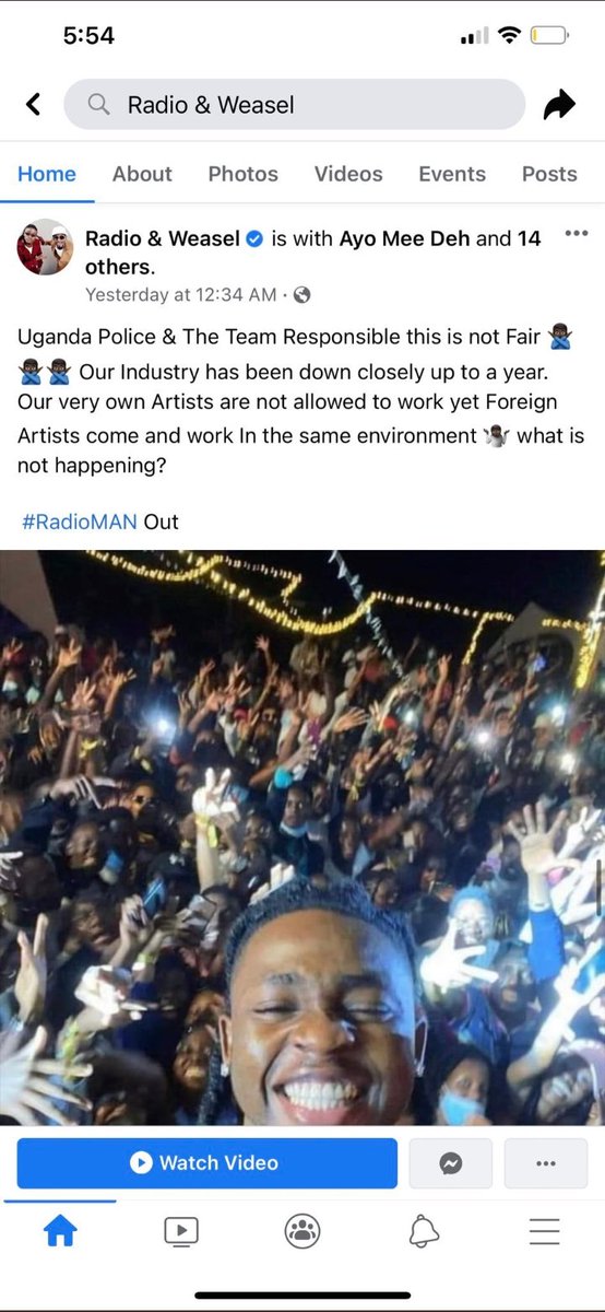 Today was really filled with ups and downs and one of the down moments was hearing of omah lay and Tems arrest incident in Uganda..The whole issue started like a joke buh soon escalated into a very serious issue as they are denied release and are being charged to court..