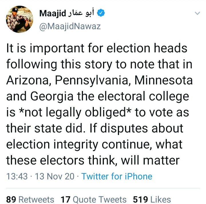 "Faithless electors" (37 of them!) deadlocking the Electoral College was always a really dumb theory.