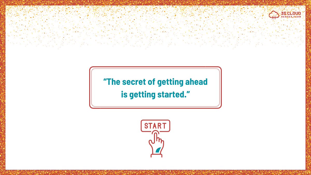 3S_RenderFarm's tweet photo. Let's make the first week of 2021 great! Have a wonderful week! โค๏ธ
โThe secret of getting ahead is getting started.โ โ Mark
Twain
#Goodbye2020 #HappyNewYear2021 #3s
#cloudrenderfarm #cloudrenderingservice #renderfarm
#renderingservice #rendering3d #rendering #render3d
#render https://t.co/o6SHcRNUas