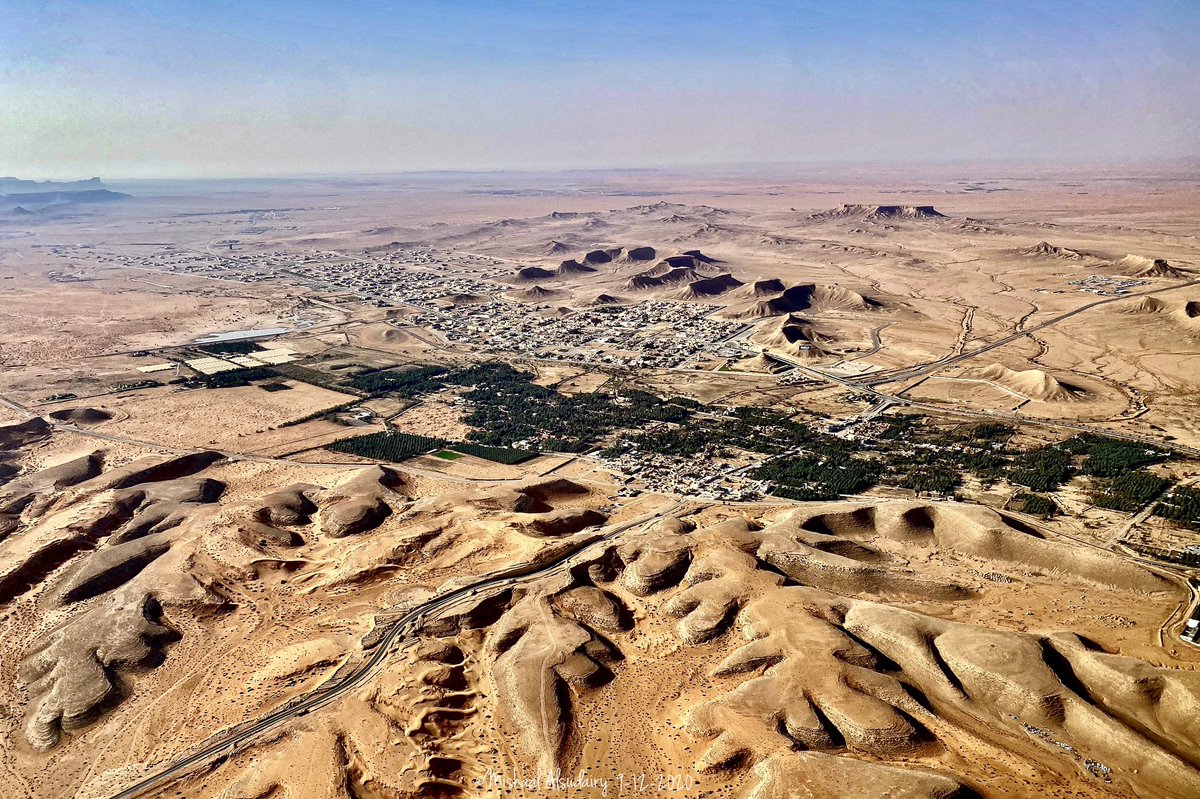 msudairy's tweet photo. صورة جوية ل ثادق من مدن الصحراء الجميلة في بلدنا الغالي فسبحان الله عز و جل الخالق المبدع العلي القدير
From my flying Photography beautiful Thadiq an Arabian desert city
#مشعل_السديري
#ثادق
#السياحة_السعودية 
#MishaalAlsudairyPhotography
#SaudiArabia
#landscape https://t.co/1ikdz8hwaO