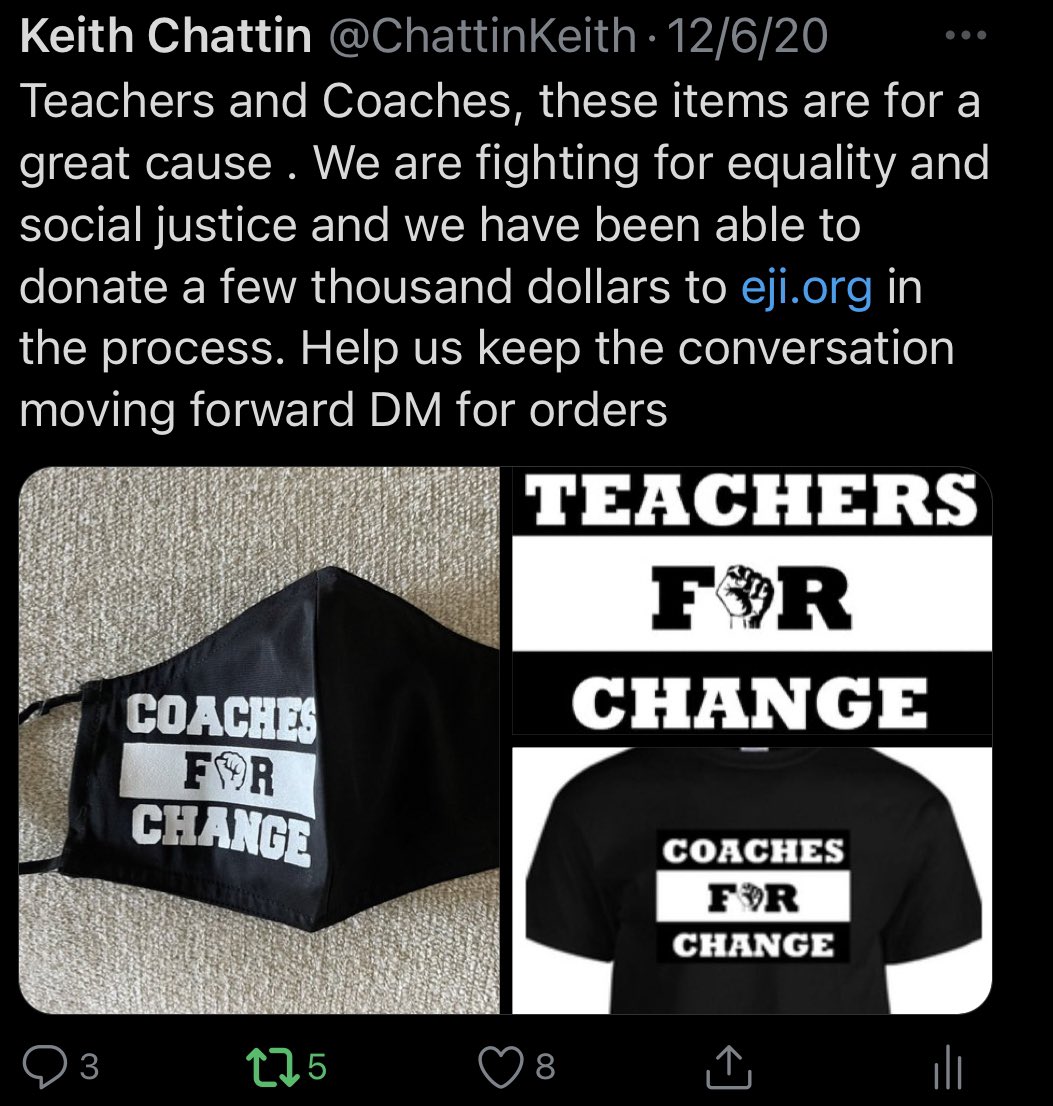 ChattinKeith's tweet photo. Can all of my people supporting this message please retweet this. We can’t stop the conversations. There is too much at stake . https://t.co/BaLBPgb7jo