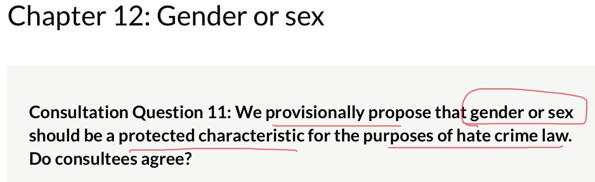 This is an outrageously bad idea. Of course Lobby Groups want “Gender” enshrined in law. They want sex gone. The EHRC already funded a project to examine removing sex from birth certificate etc. Mission Creep.