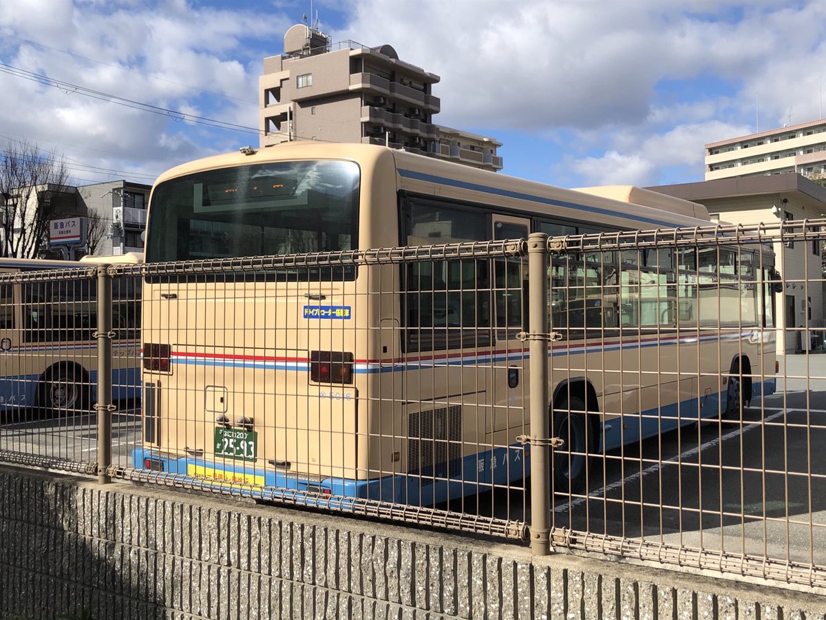 Snk Ren 阪急バス5016 大阪営業所へ転属 合わせて 神戸ナンバーからなにわナンバーへ変更された
