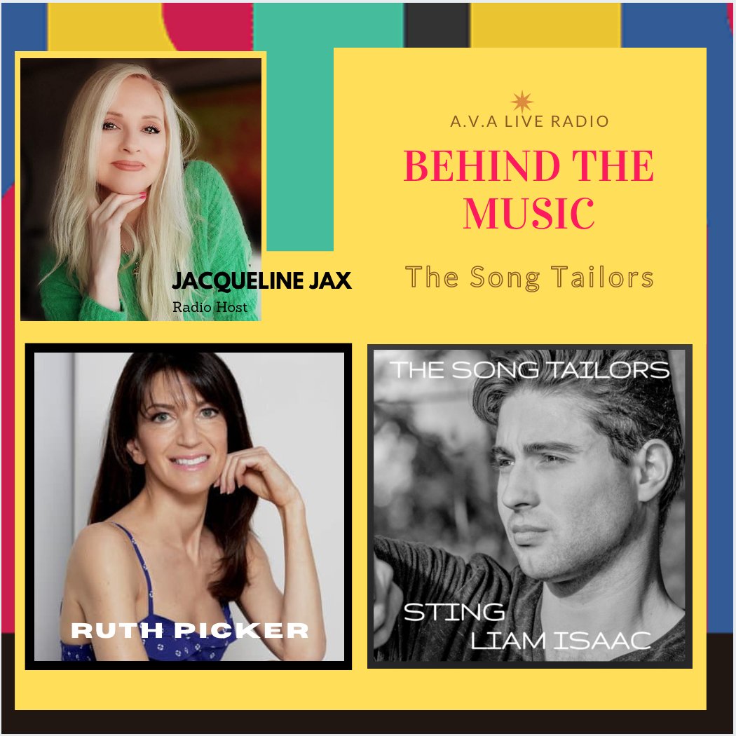 Interview just posted: 
"Behind The Music with Ruth Picker and Liam Isaac from The Song Tailors" by A.V.A Live Radio Music . ⚓ anchor.fm/ava-live-radio…  @songtailors