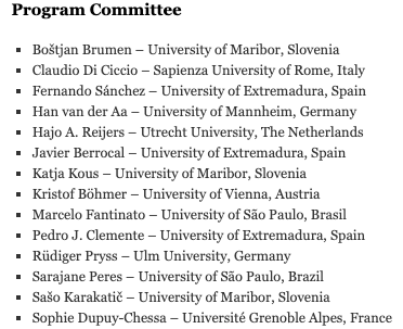 AMISE67550957's tweet photo. We are glad to announce the great Program Committee of Amise'21, which will be hosted by @CAiSEConf. Thank you Reviewers, and welcome on board.  
https://t.co/MrDizUOKDu https://t.co/7Ixqvv6dab