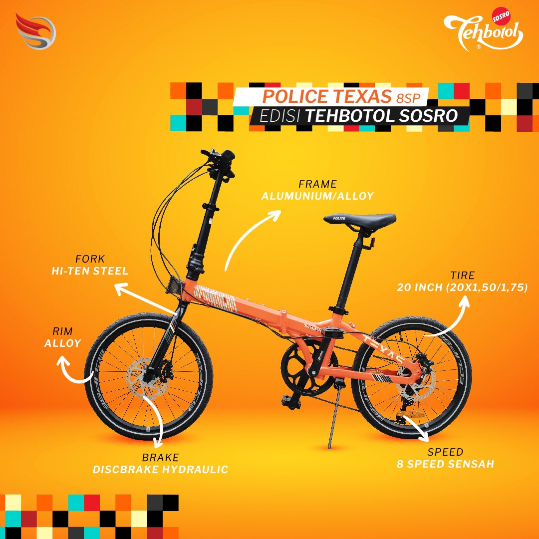 elementbikeid's tweet photo. Berikut spesifikasinya. 😊
#AyoMulaiSekarang
#ElementBike
#ElementIndonesia
#SebotolKebaikan
#LocalsUnite https://t.co/BX67k1QBml