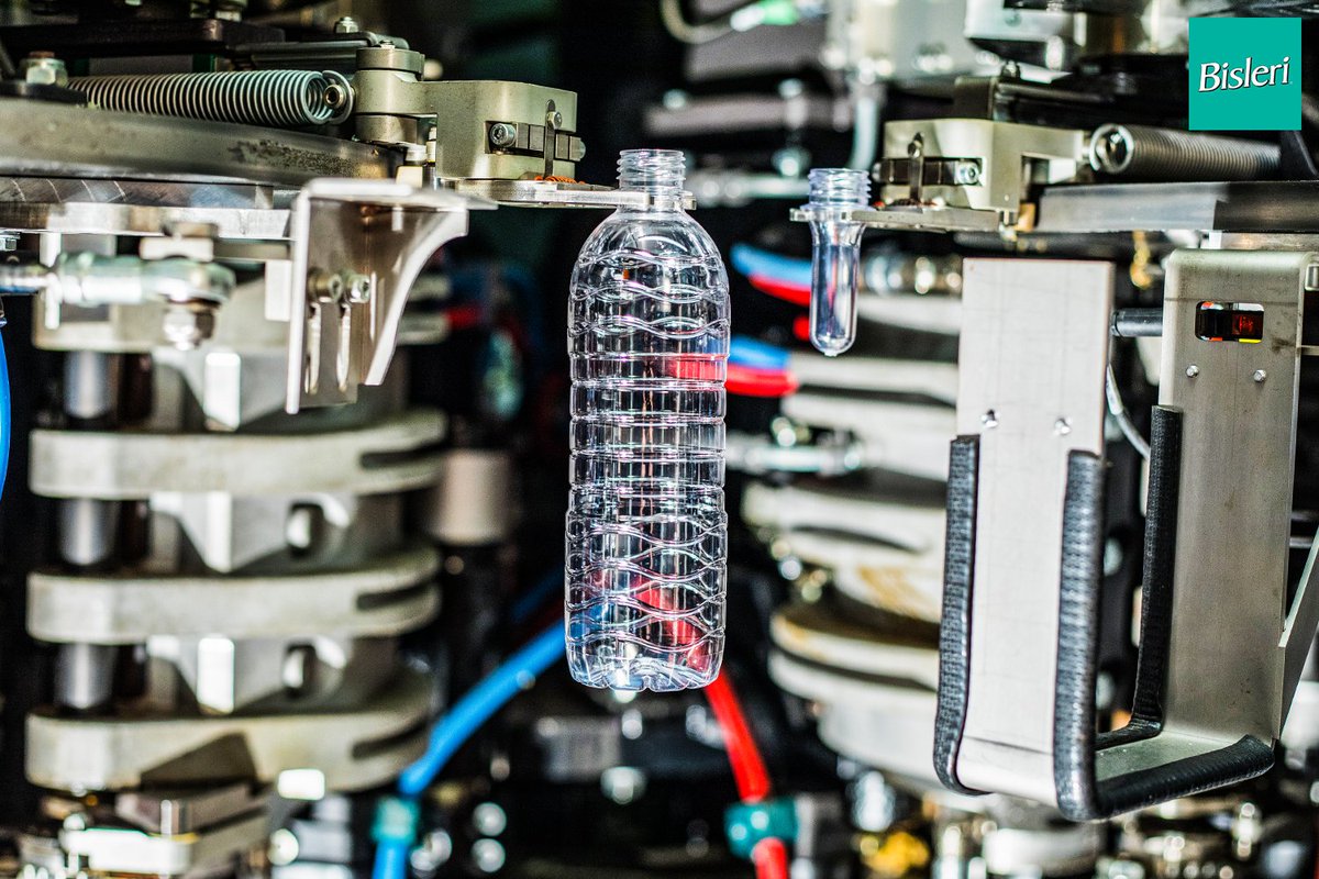 BisleriZone's tweet photo. Our bottles are blown on site to avoid any external contamination.
#BisleriMineralWater is bottled &amp; packaged using highly modernized &amp; automated equipment imported internationally.
#StaySafe #StayHydrated #PromiseOfGoodness #10StepQualityProcess #114Tests #BottlesBlownOnSite https://t.co/Ui13sZRjlh