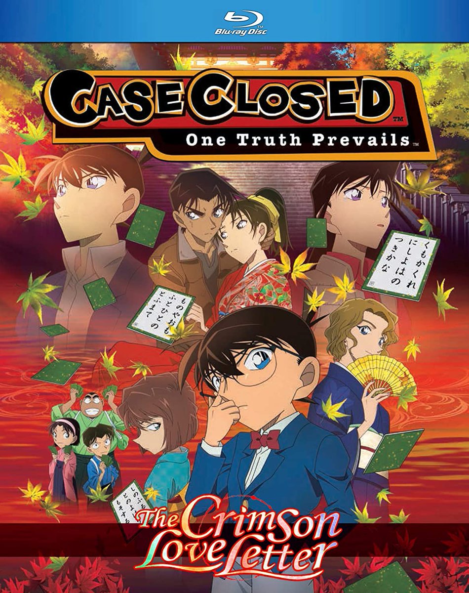 Giveaway time! 

We're gifting one copy of Case Closed: The Crimson Love Letter on Blu-ray to a fan of the show. Just follow &amp; RT to enter. This will go until Dec. 29, which is when it comes out.

Thanks to our Patreon for making this giveaway possible! patreon.com/casereopened