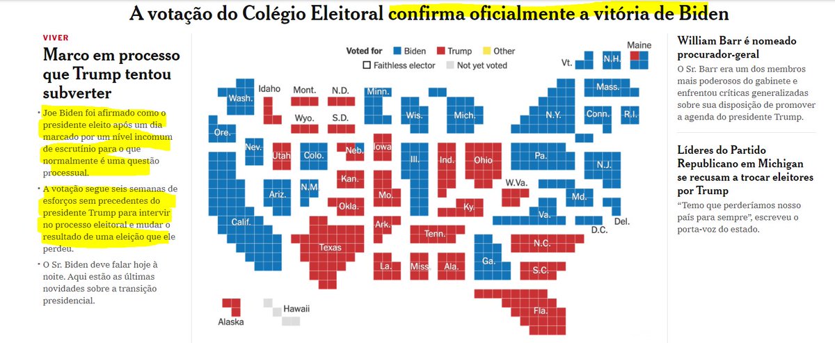 HKeviww's tweet photo. Não! Trump não ganhou
Para de fake news gadinhos https://t.co/ABCeeP2PfJ