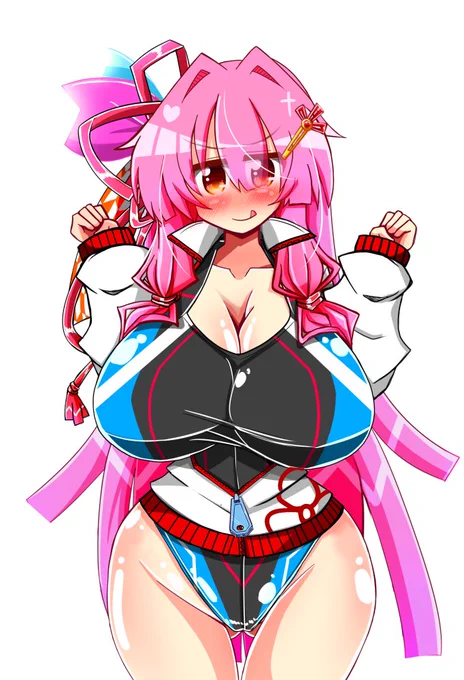 実は涼し気あおいちゃんの茜ちゃんバージョンが雑ですが存在しますw 