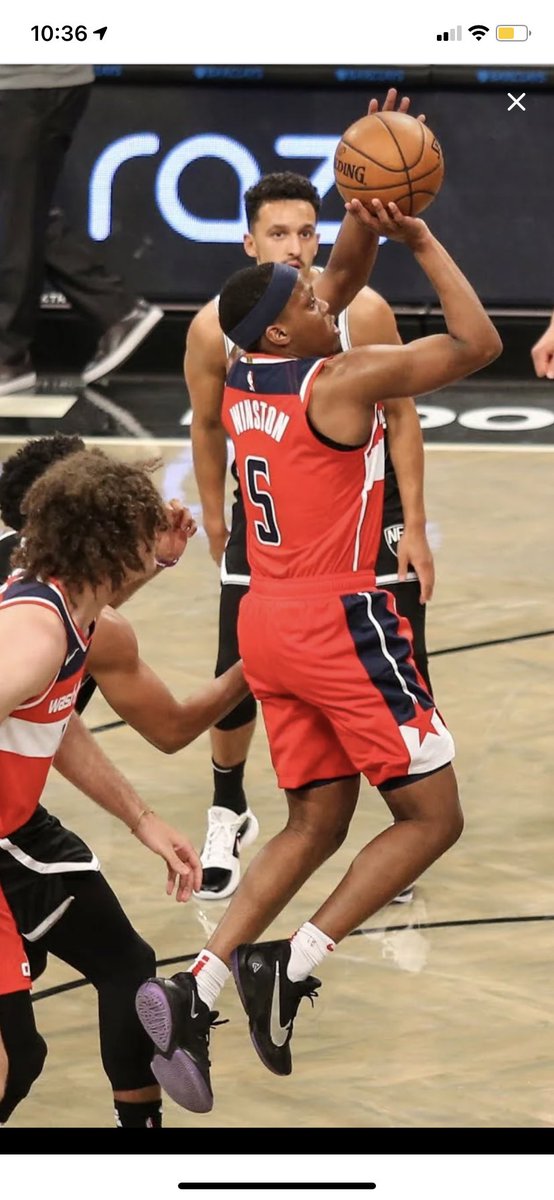 Happy to see <a href="/cassiuswinston/">Cassius Winston</a> get his first NBS bucket. 
And happy to see the trademark headband survived the transformation. 😁😁