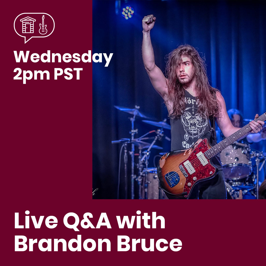 SeymourDuncan's tweet photo. Tune in THIS WED. at 2 PM PST for our LIVE Q&A with Brandon Bruce! We'll be talking guitar, bass, tone, pickups, Brandon's experiences recording and performing around the globe as the bassist in @HAVOKthrash, and more! 🔥🎸 #brandonbruce #havok #guitar #bass #seymourduncan https://t.co/bGcRZqTpb8
