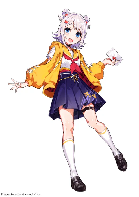 松竹株式会社の新企画『Princess Letter(s)!フロムアイドル』(@letter_princess)より、金魚鉢たよりちゃんを描かせていただきました!
タイヤキが好きな元気っ子です。文通アイドル、どうぞよろしくお願いします!#プリレタ #フロムアイドル 