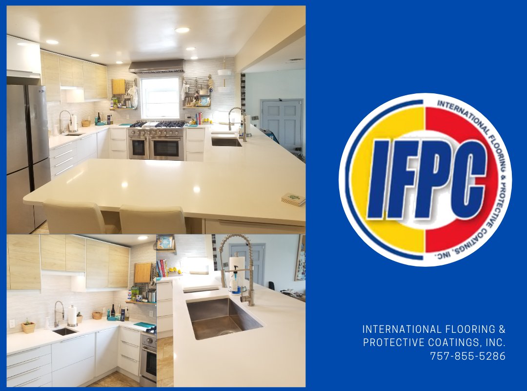 ifpcflooring's tweet photo. Got countertop installation projects in your house? Call us and we’ll do the job! :) 757-855-5286 #ifpc #countertops https://t.co/nxX8zIsnVK
