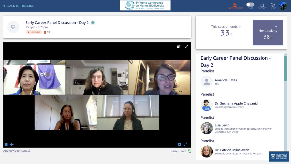 Excellent panels at #WCMB2020 for ECR, very inspiring! 
Thank you <a href="/TrevToone/">Trevyn Toone</a> and <a href="/PriSalloum/">Priscila M Salloum</a>  for moderating them =). As the panelists said "follow your passion and don't give up!"💪💪💪