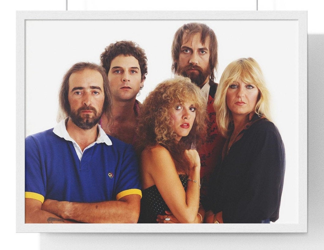 Frlicete's tweet photo. Fleetwood Mac, Stevie Nicks, Lindsey Buckingham, Mick Fleetwood, Rock Music  
https://t.co/n2x1ChmCfK #fleetwoodmacposter #fleetwoodmac #fleetwoodmacprint #classicrock https://t.co/7eJjPtJ41z