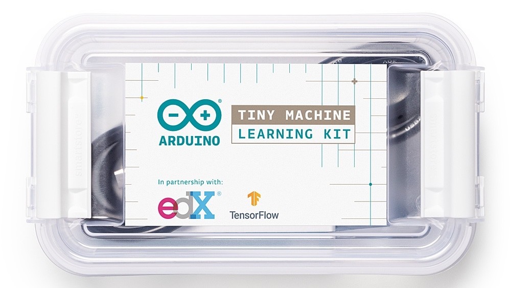 arduino's tweet image. Launched in partnership with @edXOnline and @TensorFlow for @HarvardOnline&apos;s TinyML Professional Certificate program, the new Arduino Tiny Machine Learning Kit includes a Nano 33 BLE Sense, OV7675 camera, and custom shield. Now available to pre-order! bit.ly/3gKf0iF