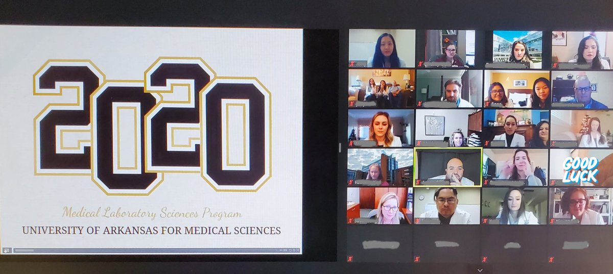 LindseyintheLab's tweet photo. Congratulations to the @uamschp Medical Laboratory Sciences graduates! The Class of 2020 has proven to be exceptional in so many ways. Can't wait to see the difference they will make in the field of lab science!
@uamshealth #MedLabTwitter #IamASCLS #Lab4Life #WeSaveLivesEveryday https://t.co/FpvNxUzeyL