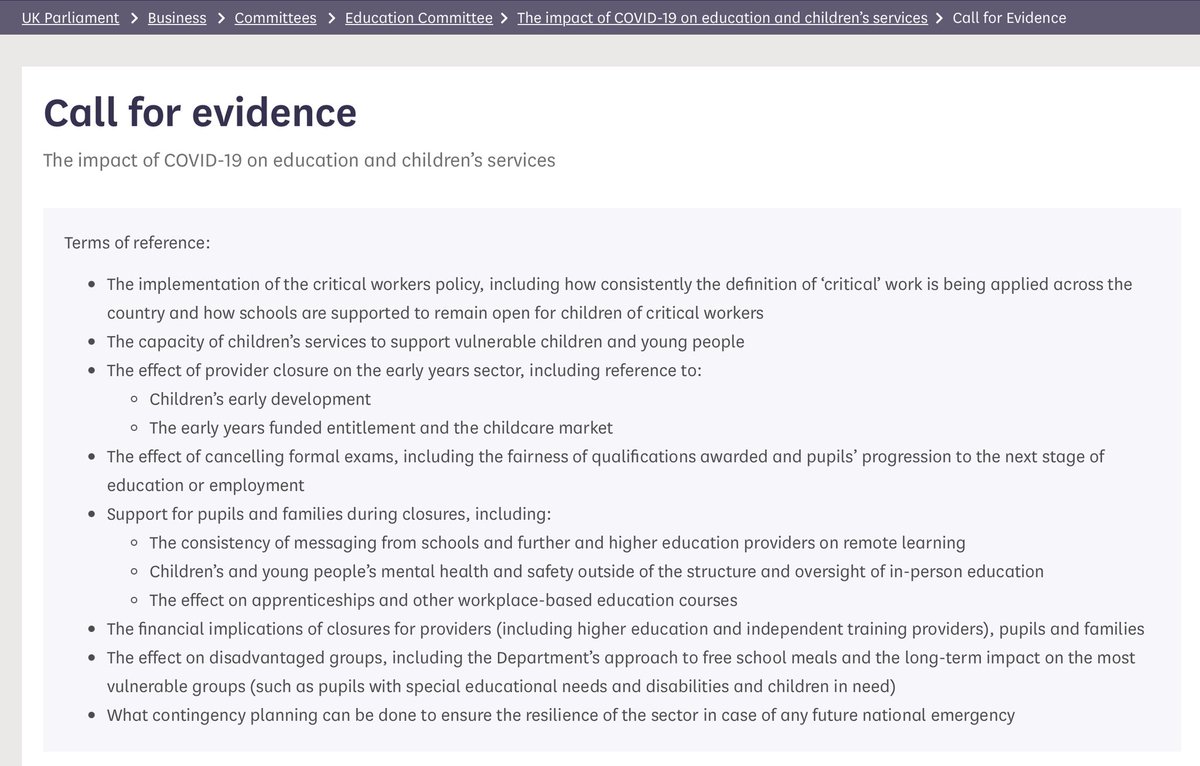 It looks like something written in April, when schools were only open to key workers’ and vulnerable children.The first Q is on “how schools are supported to remain open for children of critical workers.”NEWS FLASH: ENGLISH SCHOOLS HAVE BEEN FULLY OPEN SINCE SEPTEMBER. 3/