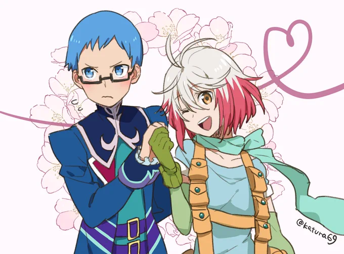 #テイルズ25周年 お祝いに過去絵をぺたり。 