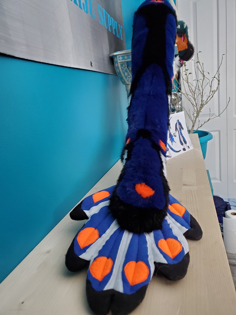 StarSuits's tweet photo. Blue Butterfly Dutch Angel Dragon Tail, Design and Art!🦋🦋 $220 w/Free Shipping! Details below ⬇️⬇️⬇️ #StarSale #Fursuitforsale https://t.co/z1gLTlFMfA