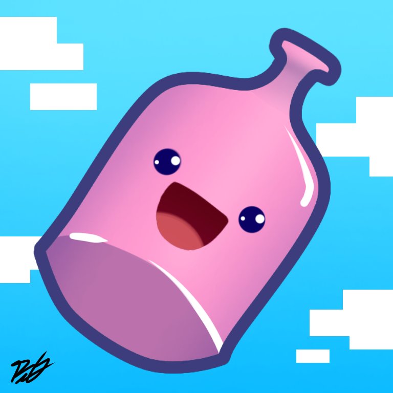 DreyPhyro's tweet photo. @Mesgames1 se ha quedado atrapado en una botella :O xd https://t.co/xiY4MOMMWC