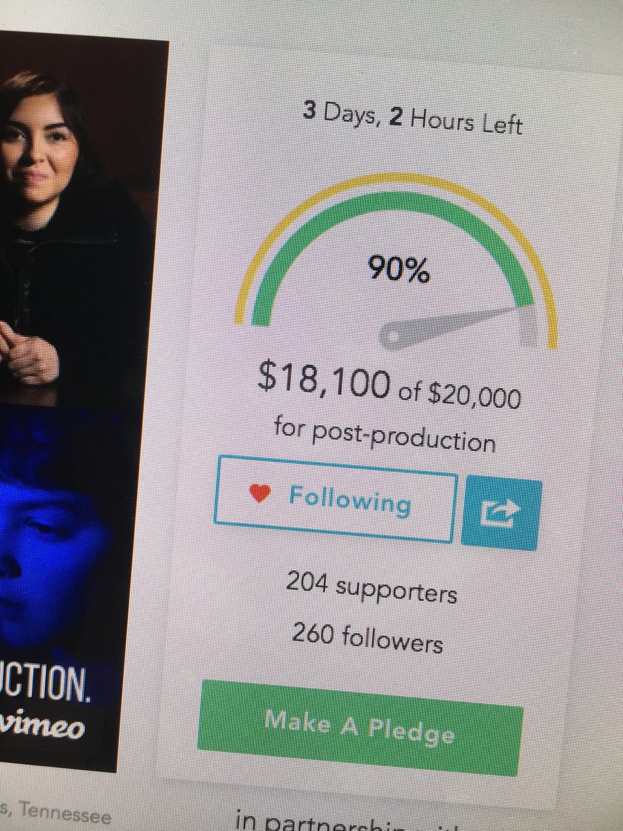 truestorypics's tweet photo. 3 days left to meet our goal⁩. Check out the link &amp; grab yourself a @juvenilefilm or ⁦@Unapologetic901⁩ tee/hoodie as a thank you gift: https://t.co/QihOIY7RFV. RT to help us get there!! https://t.co/6QJ29PKtKf
