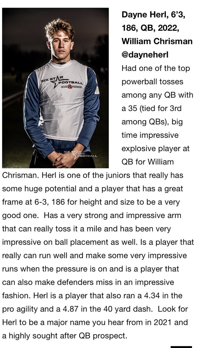 Thank you <a href="/6starfootballMO/">Six Star Football | MISSOURI</a> for the write up. I had a great time at the combine. <a href="/JPRockMO/">JP Rock</a>