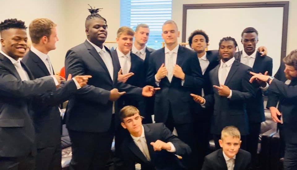 palmbeachd's tweet photo. Year ago today! The squad. ✊🏼💙 https://t.co/oye7CkKisY