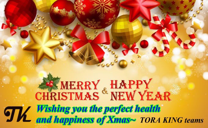TKairtools's tweet photo. Dear Friends, 

It's coming to the end of 2020.

Wish you all the best with your family. 

Looking forward to a brilliant year in 2021 ！

Merry Christmas &amp; Happy New Year!!

TORA KING teams https://t.co/ncMk6TpqGk