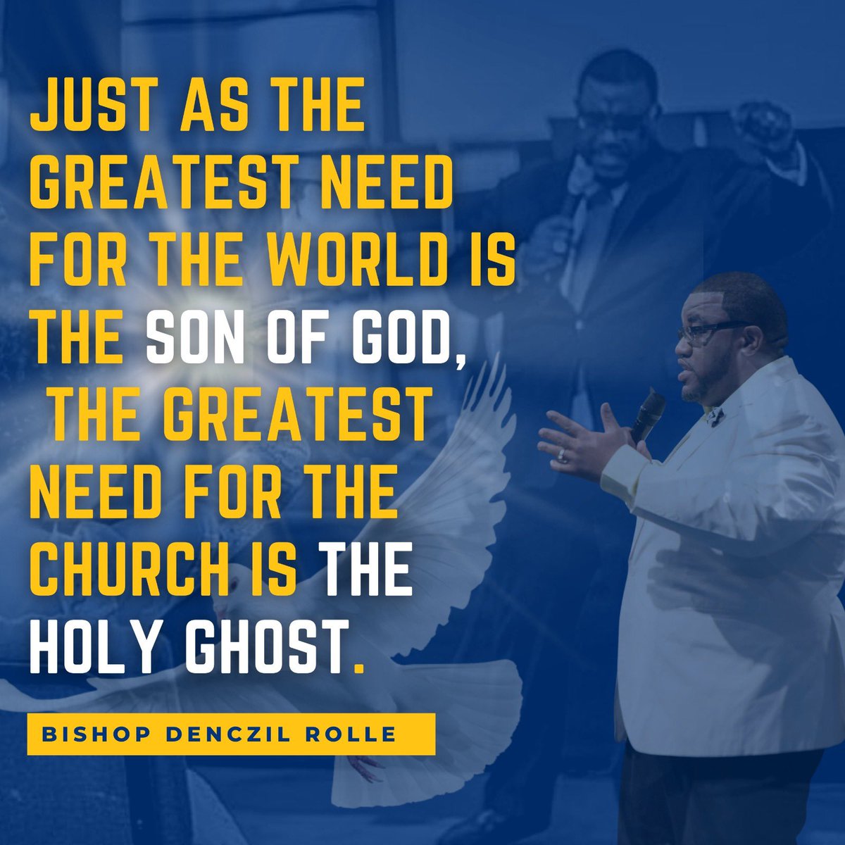 lwcbahamas's tweet photo. #jesus #holyspirit #greatestneed #ourworldneedsJesus #TheChurchNeedsTheHolySpirit #bishopdenczilrolle #denczilrolle #lifeworshipcenter #hcog #highway https://t.co/x644036fWE